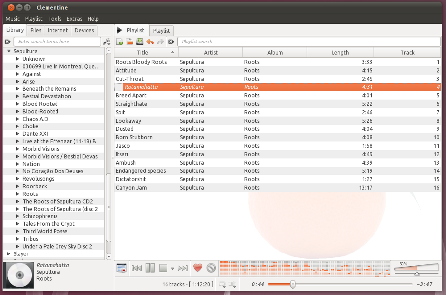 clementine Clementine Media Player