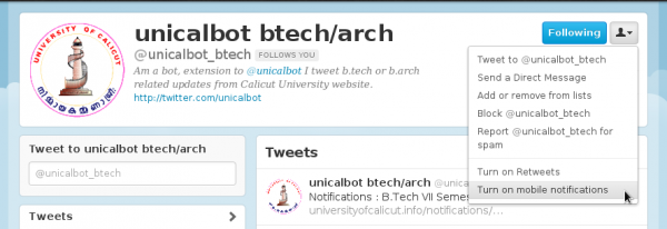 subscribing mobile updates on new twitter subscribing mobile updates on new twitter